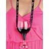 Wine Glass Holder, Lanyard, Drink Up Bitches