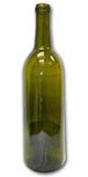 Bottles, Bordeaux, Antique Green, 750ML Transition, Cork Finish
