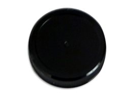 Cap, Black Compression, Plastic, 1gal, 38mm